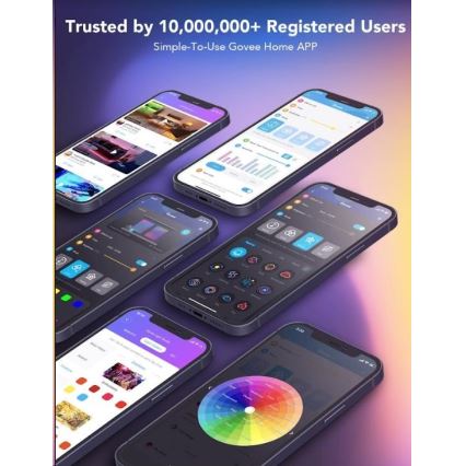 Govee - Wi-Fi RGBIC PRO Smart LED-Streifen 10 m