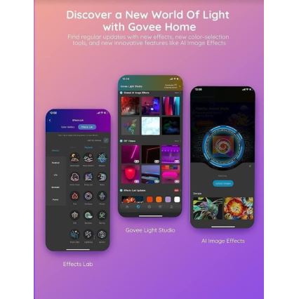 Govee - Wi-Fi RGBIC PRO Smart LED-Streifen 10 m