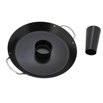 Grillständer mit Pfanne für Hähnchen 30 cm