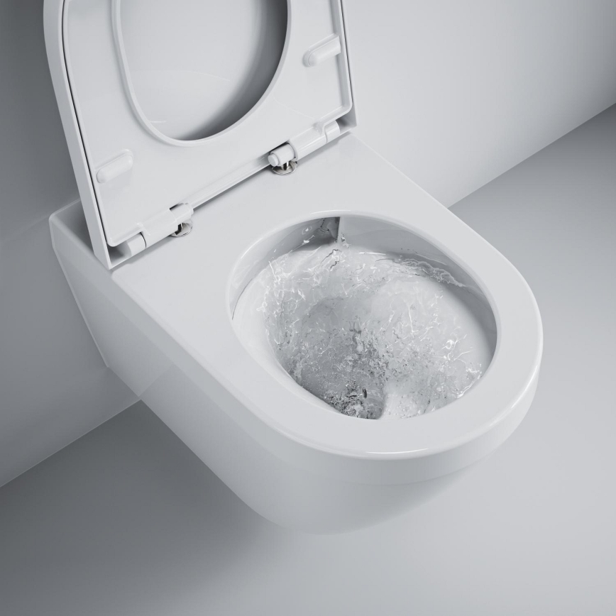 GROHE 102513SH00 - WC-Komplettset EURO CERAMIC 67,3 x 37,6 x 79,2 cm Keramik/weiß