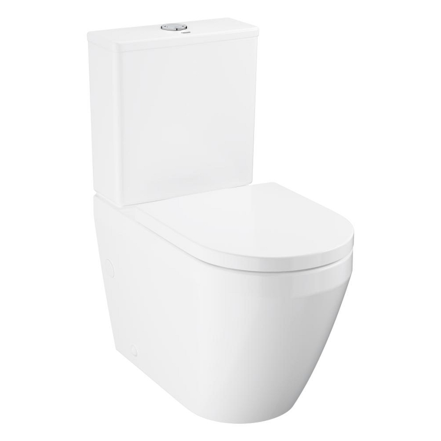 GROHE 102513SH00 - WC-Komplettset EURO CERAMIC 67,3 x 37,6 x 79,2 cm Keramik/weiß