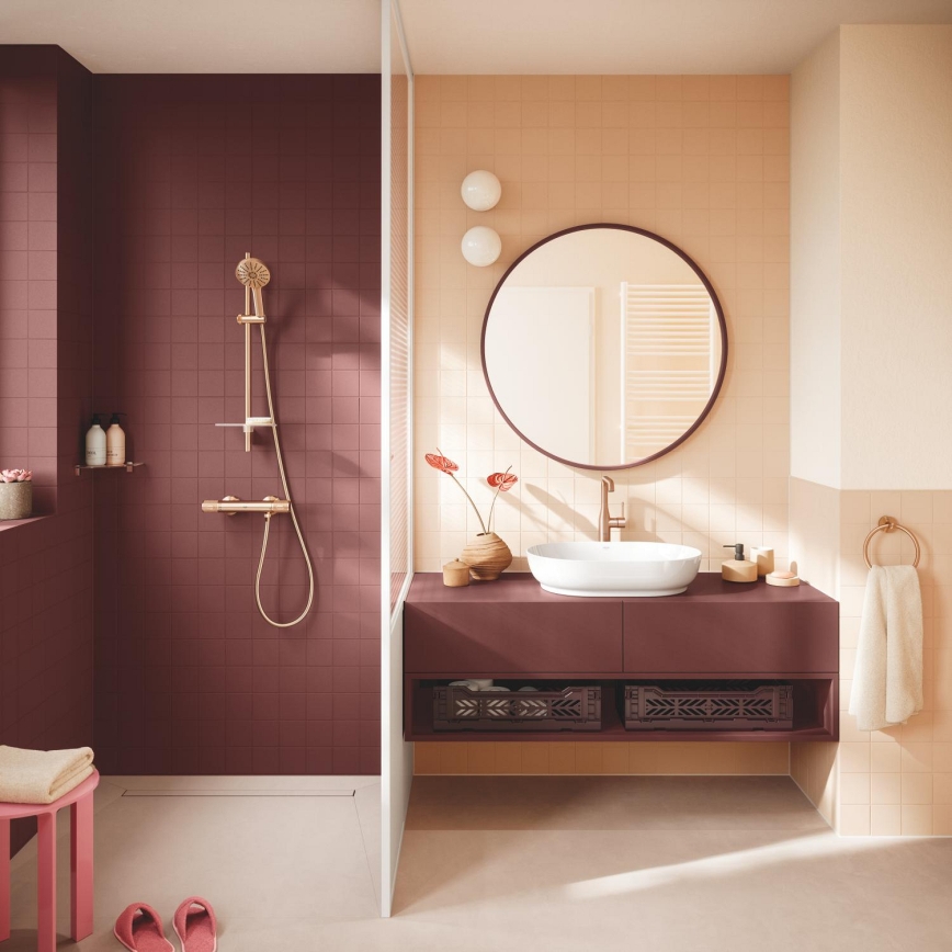 GROHE 134866DL00 - Duschset VITALIO JOY+ 120 mm, kupferfarben