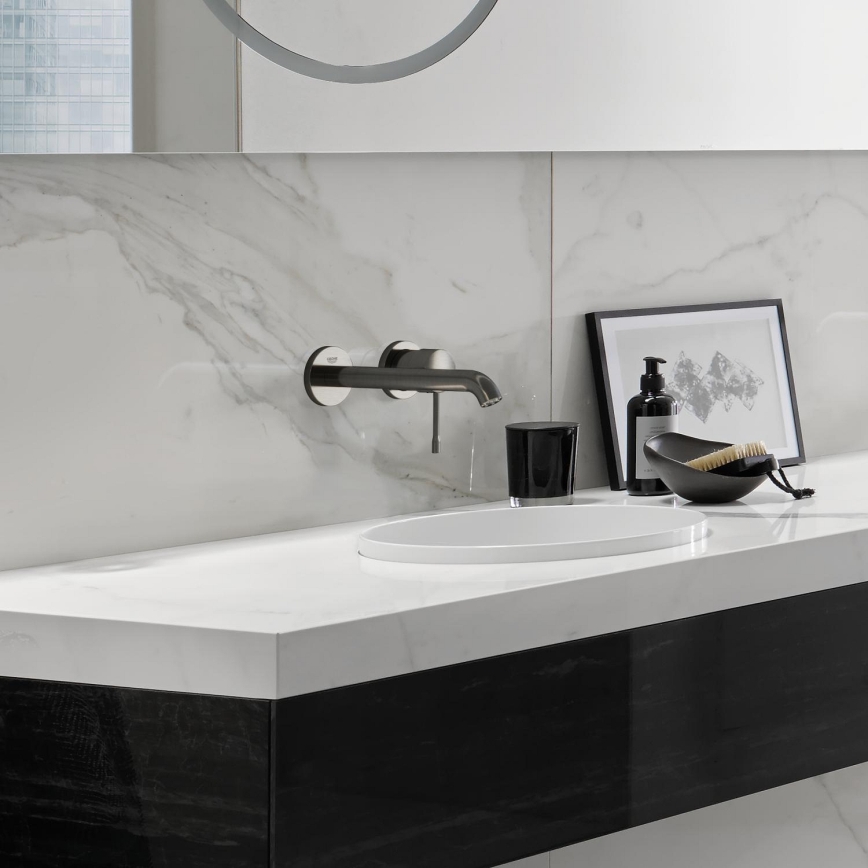 GROHE 19408AL1 - Waschtischarmatur ESSENCE 183 mm Graphit