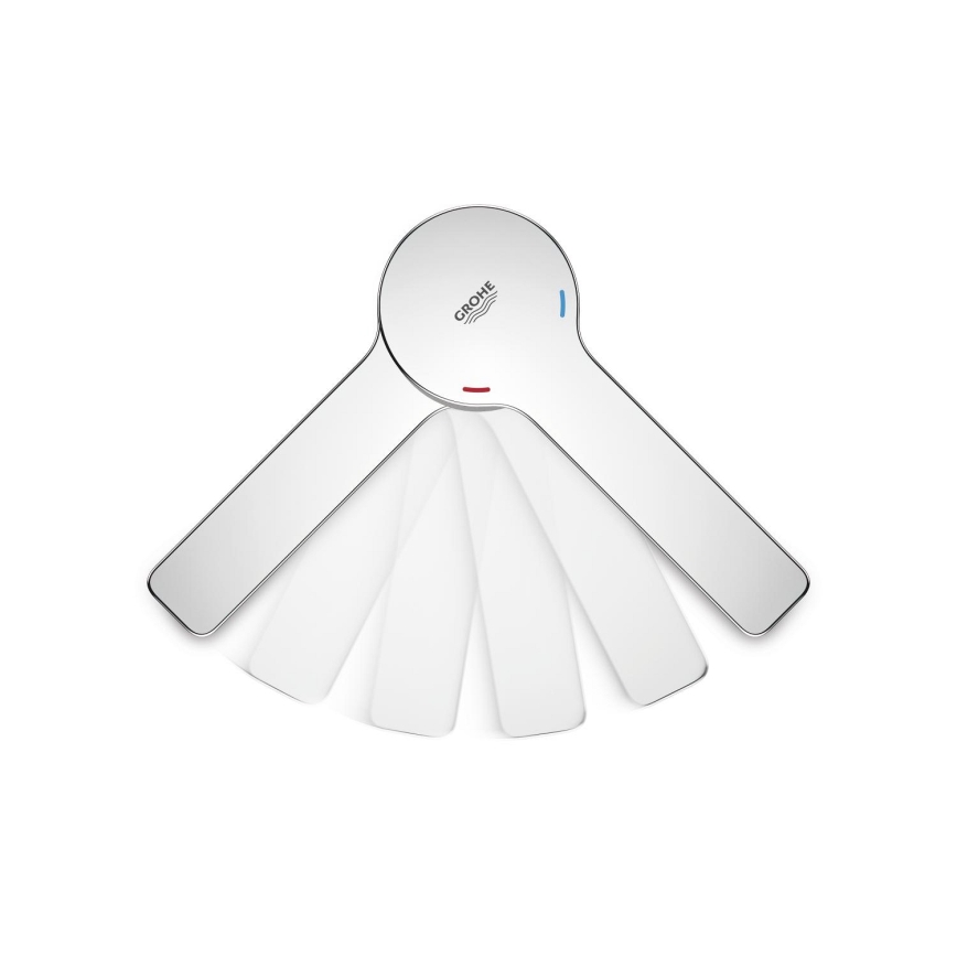 GROHE 19577001 - Wannen-4-Loch-Kombination LINEARE, Hochglanzchrom