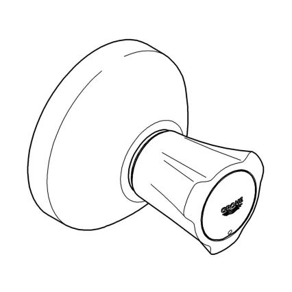 GROHE 19809001 - Oberteil für Unterputzventil COSTA L, glänzender Chrom