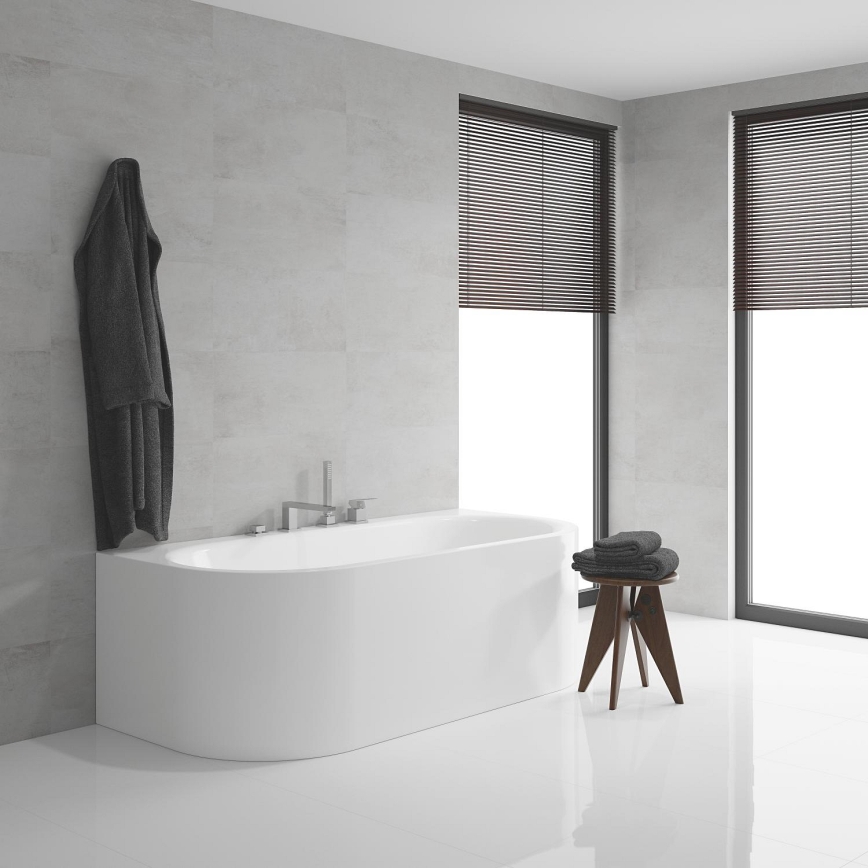 GROHE 19897001 - Vierloch-Wannenarmatur EUROCUBE, glänzender Chrom