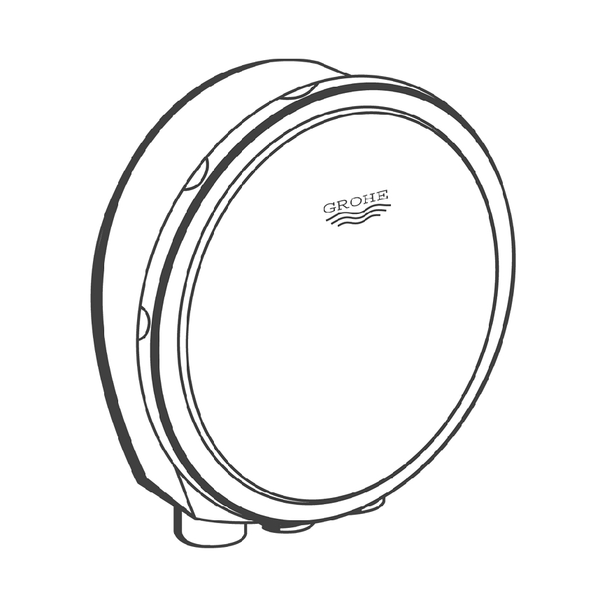 GROHE 19952DA0 - Wannenfüll-, Ablauf- und Überlaufgarnitur TALENTOFILL, goldfarben