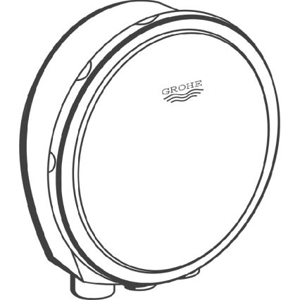 GROHE 19952GL0 - Badewannen-Füll-, Ablauf- und Überlaufgarnitur TALENTOFILL, goldfarben