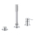 GROHE 19965001 - 3-Loch-Wannenarmatur LINEARE, Chrom glänzend