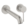 GROHE 19967DC1 - Waschtisch-Zweiloch-Armatur ESSENCE 230 mm, Edelstahl