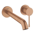 GROHE 19967DL1 - Zweiloch-Waschtischarmatur ESSENCE 230 mm Bronze