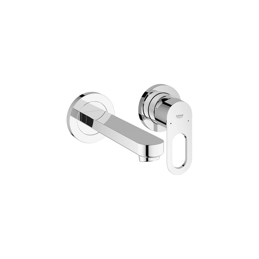 GROHE 20289000 - Waschtisch-Zweilocharmatur BAULOOP 110 mm glänzender Chrom