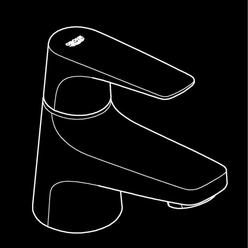 GROHE 20577000 - Standventil START FLOW DN 15 Hochglanz‑Chrom