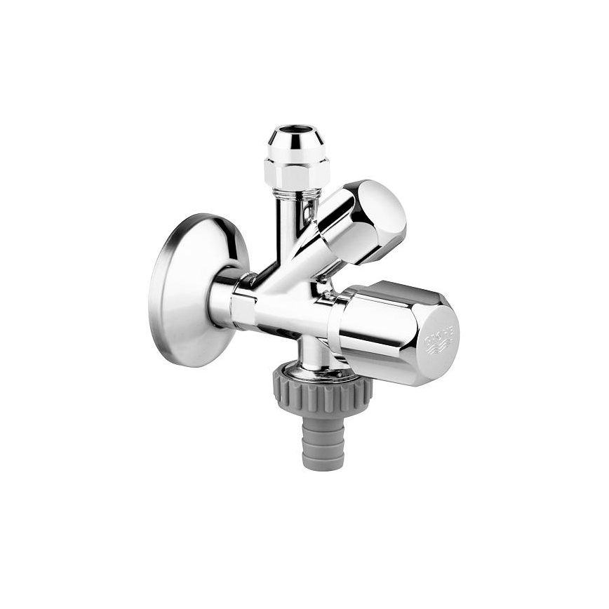 GROHE 22035000 - Kombi-Eckventil UNIVERSAL DN 15 glänzender Chrom