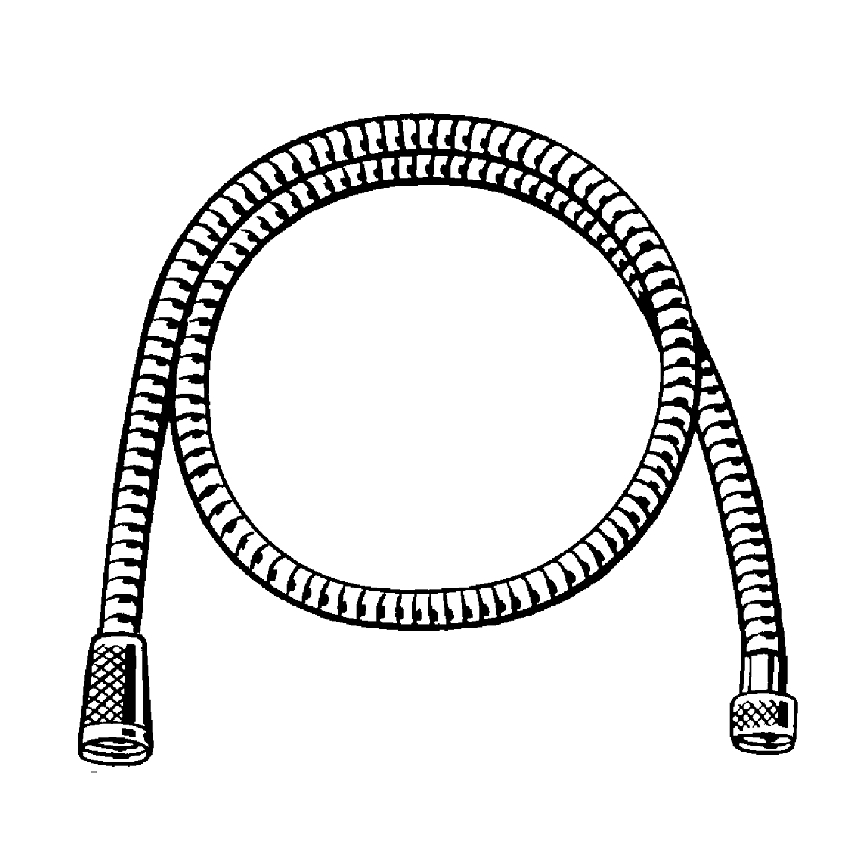 GROHE 22108000 - Brauseschlauch VITALIOFLEX METAL LONG-LIFE 1500 mm Chrom