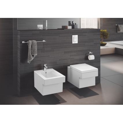 GROHE 23138000 - Bidet-Armatur EUROCUBE, glänzender Chrom