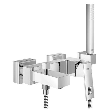 GROHE 23141000 - Badewannen-Set mit Armatur EUROCUBE DN 15, Hochglanz-Chrom