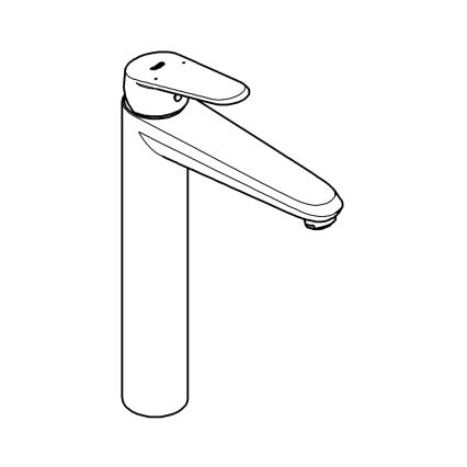 GROHE 23432000 - Waschtischarmatur EURODISC COSMOPOLITAN Größe XL Chrom