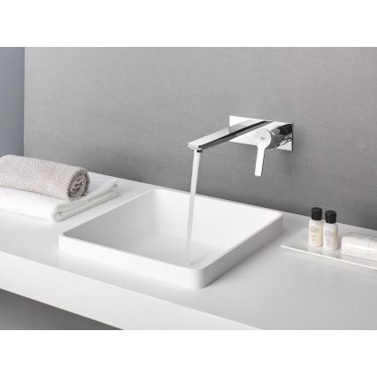 GROHE 23444001 - 2-Loch-Waschtischarmatur LINEARE 207 mm glänzender Chrom