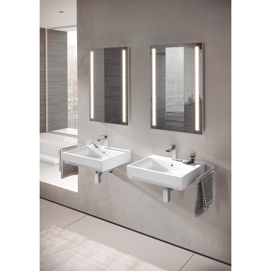 GROHE 23445000 - Waschtischarmatur EUROCUBE Größe M, glänzender Chrom