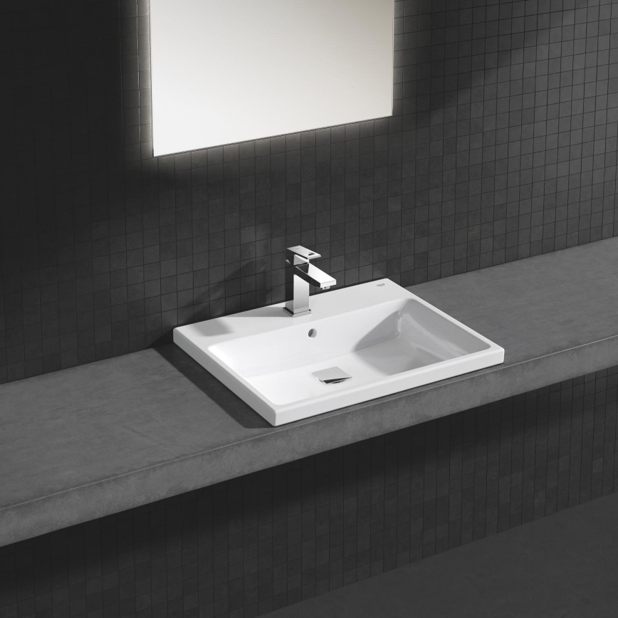 GROHE 23445000 - Waschtischarmatur EUROCUBE Größe M, glänzender Chrom