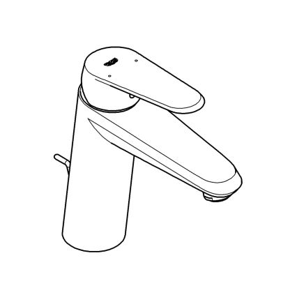 GROHE 23448002 - Waschtischarmatur EURODISC COSMOPOLITAN Größe M Chrom