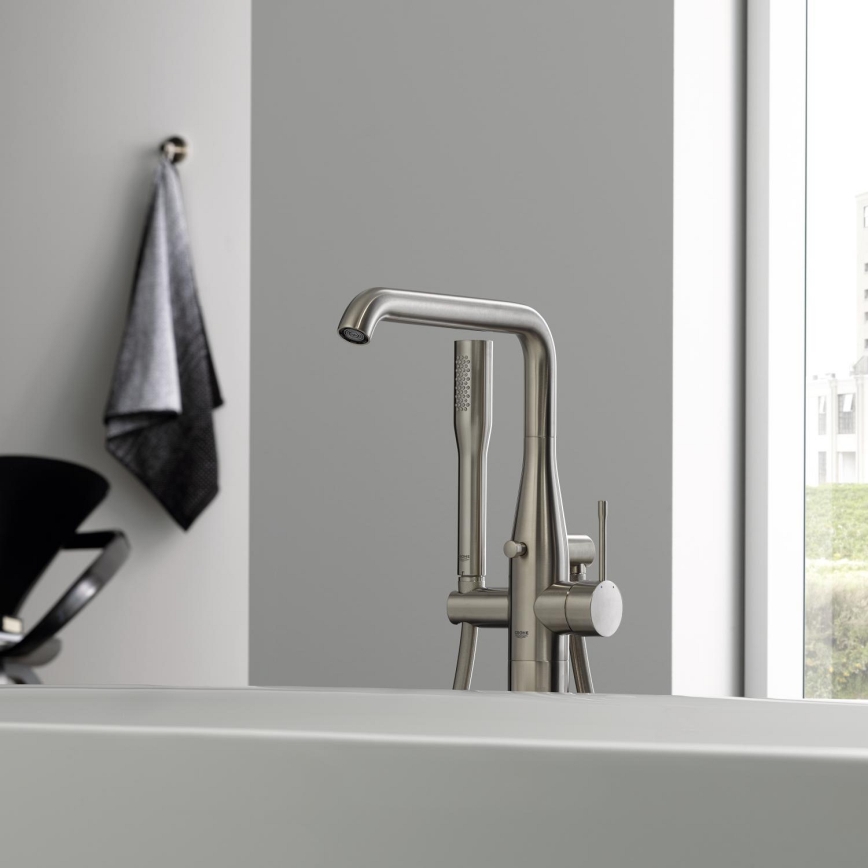 GROHE 23491DC1 - Badewannenarmatur ESSENCE, 277 mm, Edelstahl