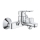 GROHE 23603000 - Badewannenarmatur BAULOOP DN 15, Hochglanz-Chrom