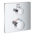 GROHE 24079000 - Thermostat-Duscharmatur GROHTHERM glänzender Chrom