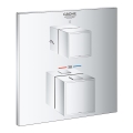 GROHE 24154000 - Thermostatarmatur GROHTHERM CUBE glänzender Chrom