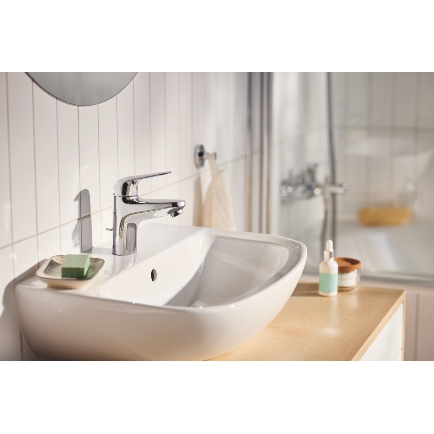GROHE 24325001 - Waschtischarmatur SWIFT DN 15, Größe M, glänzender Chrom