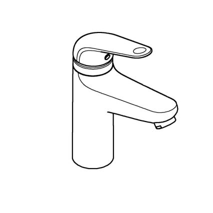 GROHE 24327001 - Waschtischarmatur SWIFT Größe M, glänzender Chrom