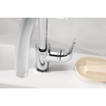 GROHE 24330001 - Waschtischarmatur EUROSMART, Größe L, glänzender Chrom
