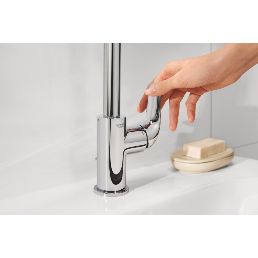 GROHE 24330001 - Waschtischarmatur EUROSMART, Größe L, glänzender Chrom