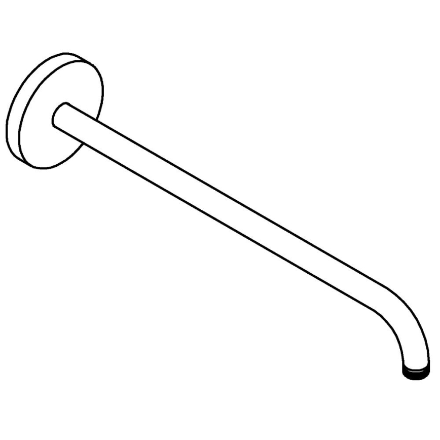 GROHE 26146000 - RAINSHOWER Brausearm 422 mm, glänzender Chrom