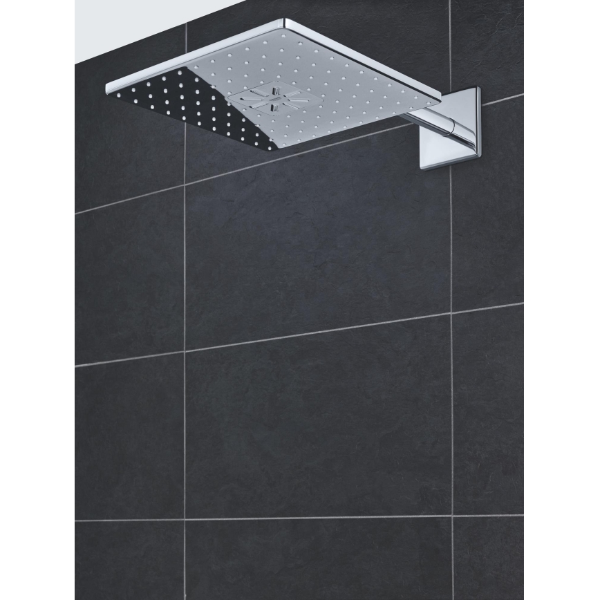GROHE 26479000 - Kopfbrause RAINSHOWER SMARTACTIVE 310 CUBE glänzender Chrom