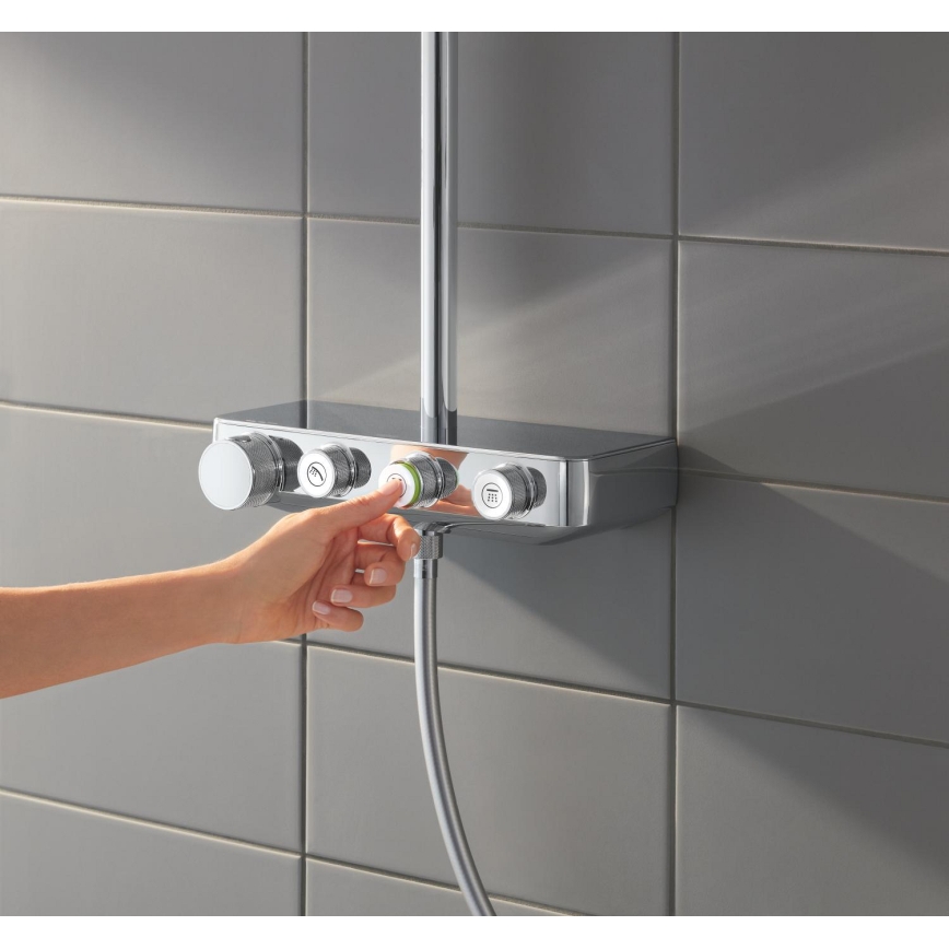 GROHE 26508000 - Duschsystem EUPHORIA SMARTCONTROL 310 CUBE glänzender Chrom