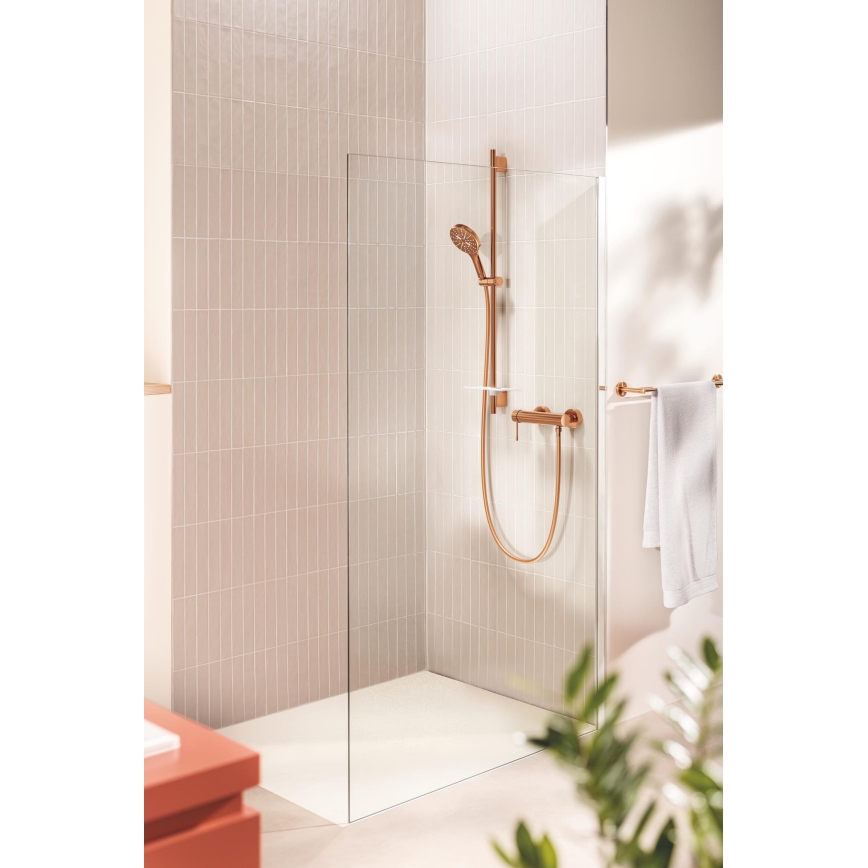 GROHE 26574DL0 - Handbrause RAINSHOWER SMARTACTIVE 130 mm, gebürstetes Kupfer