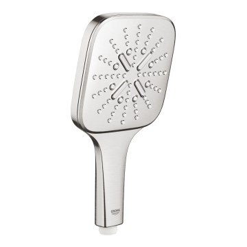 GROHE 26582DC0 - Handbrause RAINSHOWER SMARTACTIVE 130 CUBE Edelstahl