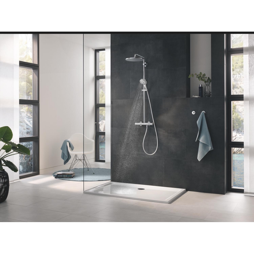 GROHE 26648000 - Duschsystem RAINSHOWER SMARTACTIVE 310 450 mm Hochglanzchrom