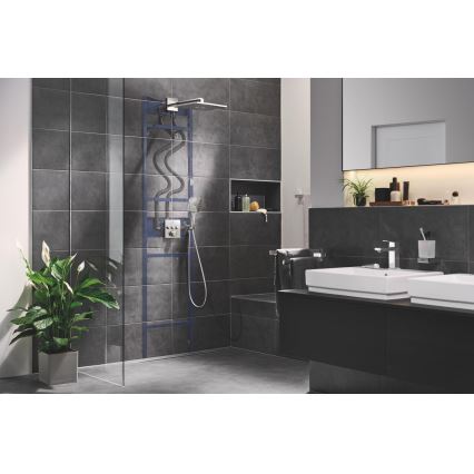 GROHE 26659000 - Wandanschluss mit Duschhalter RAINSHOWER 48 × 48 mm Chrom