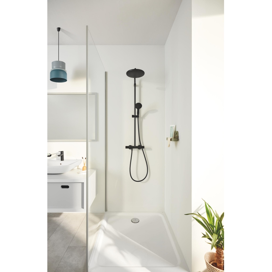 GROHE 266772431 - Duschsystem VITALIO START SYSTEM 250 390 mm schwarz