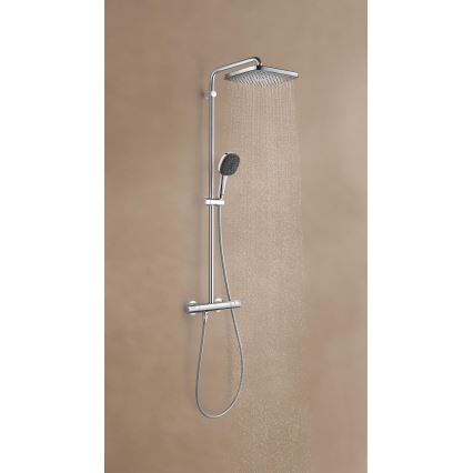 GROHE 26696001 - Duschsystem VITALIO COMFORT 250, 250 × 250 mm, Hochglanz-Chrom