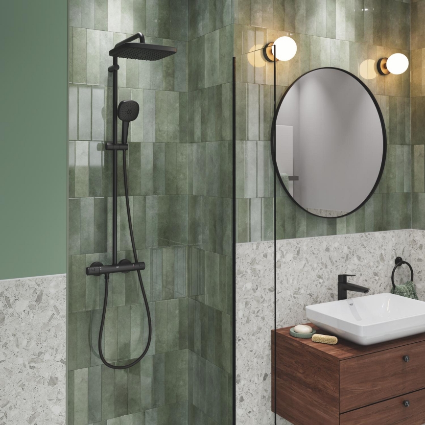 GROHE 266962431 - Duschsystem VITALIO COMFORT 250 250 × 250 mm Schwarz