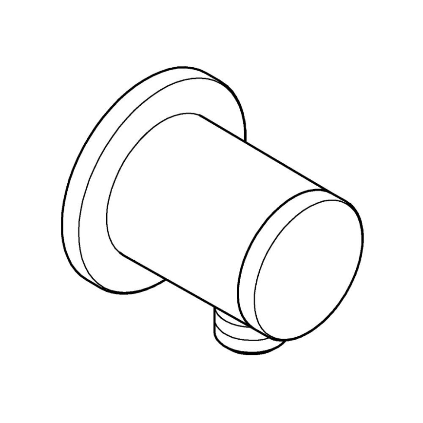 GROHE 26963001 - Wandanschlussbogen VITALIO UNIVERSAL 12” Chrom glänzend