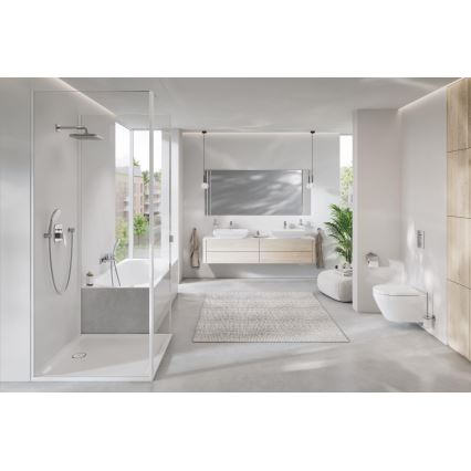GROHE 27057000 - Wandanschlussbogen RAINSHOWER DN 15, Chrom glänzend