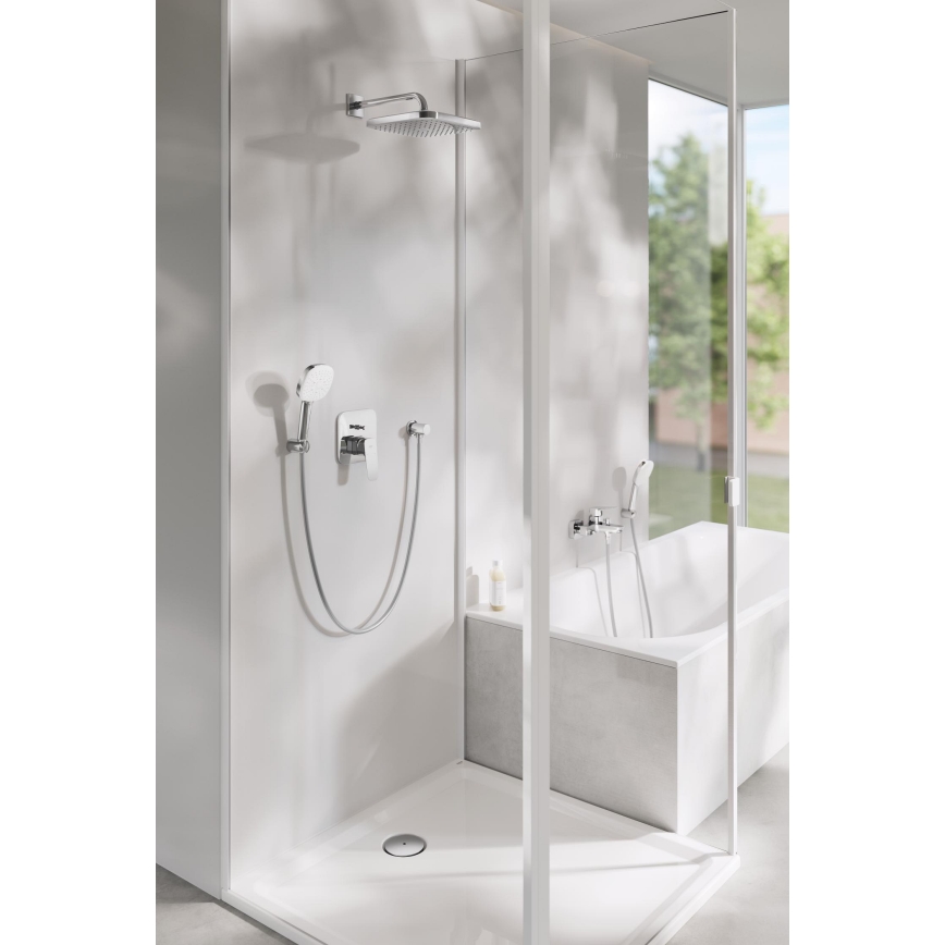 GROHE 27057000 - Wandanschlussbogen RAINSHOWER DN 15, Chrom glänzend