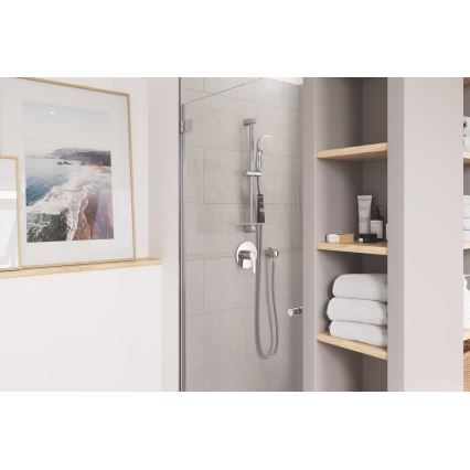 GROHE 27057000 - Wandanschlussbogen RAINSHOWER DN 15, Chrom glänzend