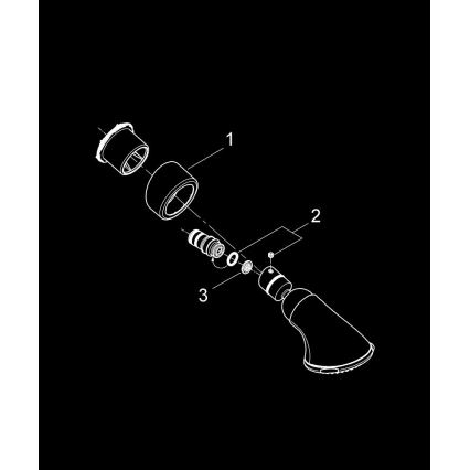 GROHE 27062000 - Kopfbrause RELEXA 100 Five 95 mm glänzender Chrom