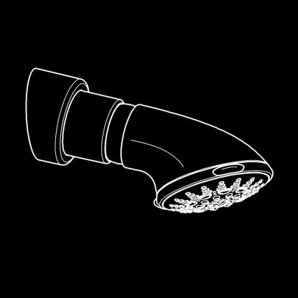 GROHE 27062000 - Kopfbrause RELEXA 100 Five 95 mm glänzender Chrom